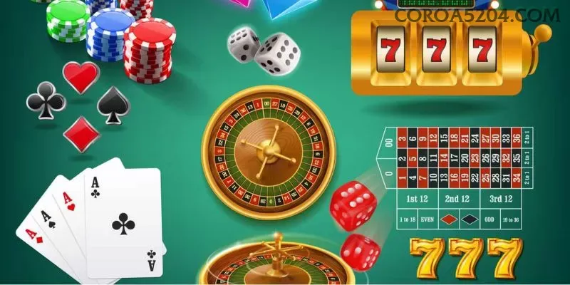 Roleta e blackjack coroa520
